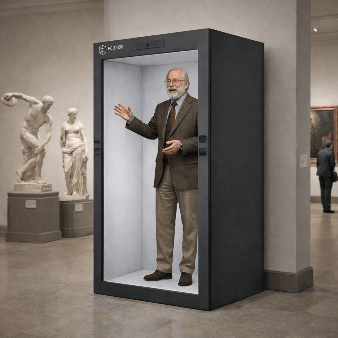 HOLOBOX i museumsudstilling