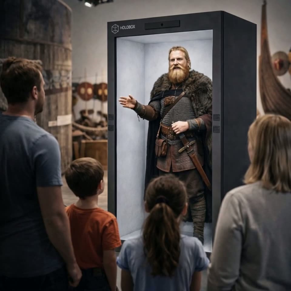 Digital viking i Holobox