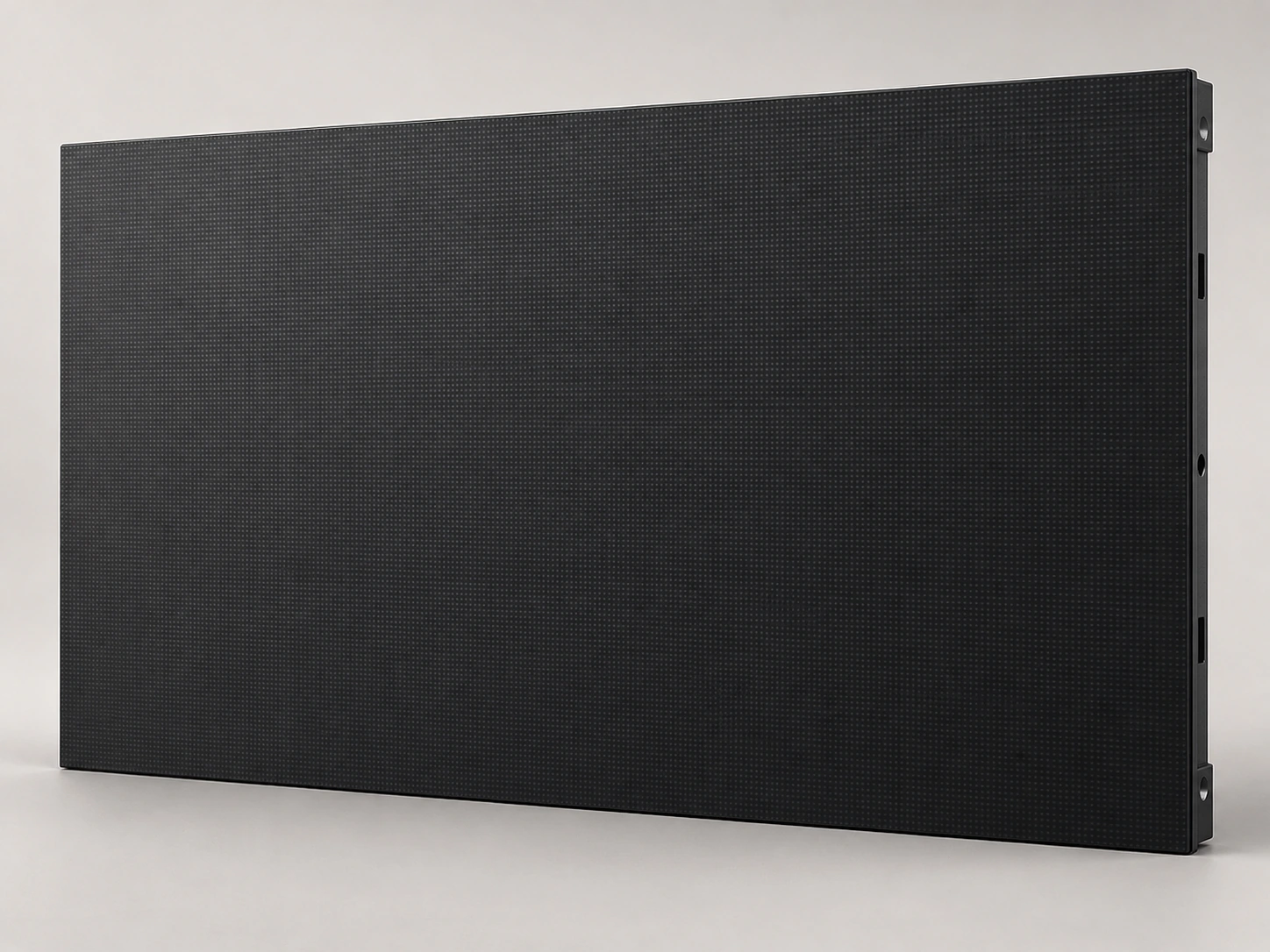 Illustration af et COB LED panel med ensartet, mørk overflade