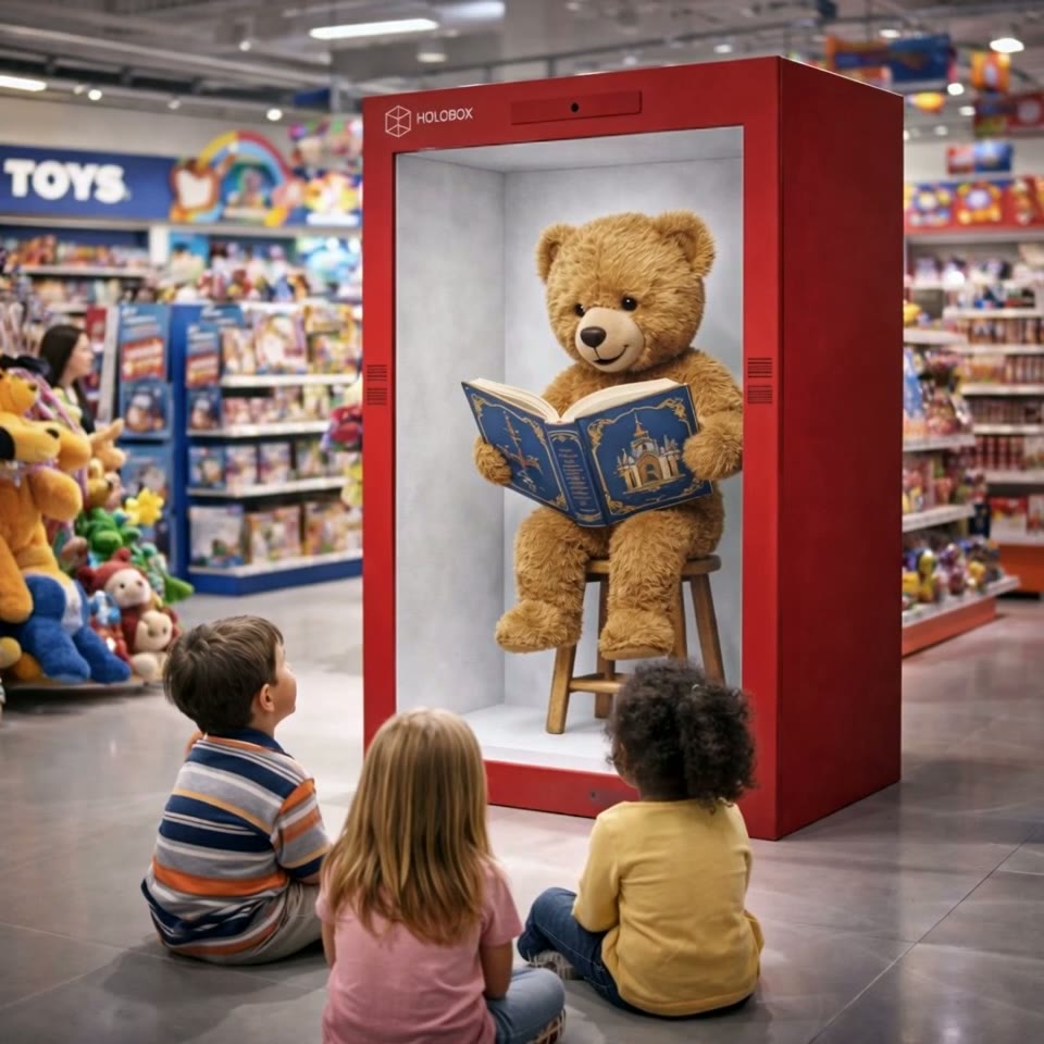 Digital bamse i Holobox